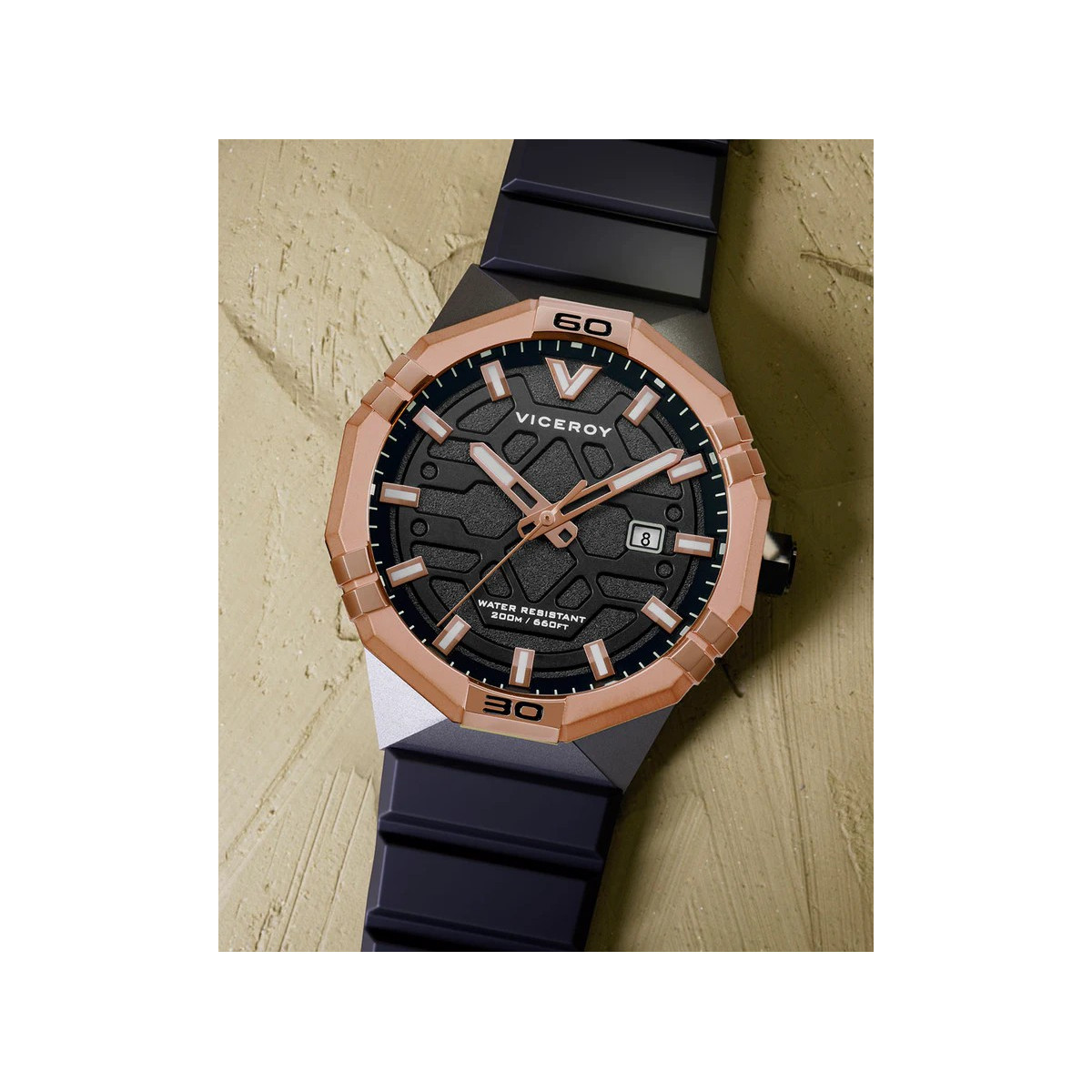 Reloj bicolor acero - ip rosa VICEROY