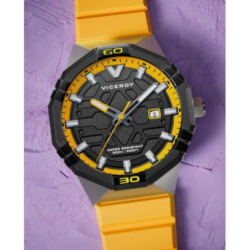 Reloj bicolor acero - negro VICEROY