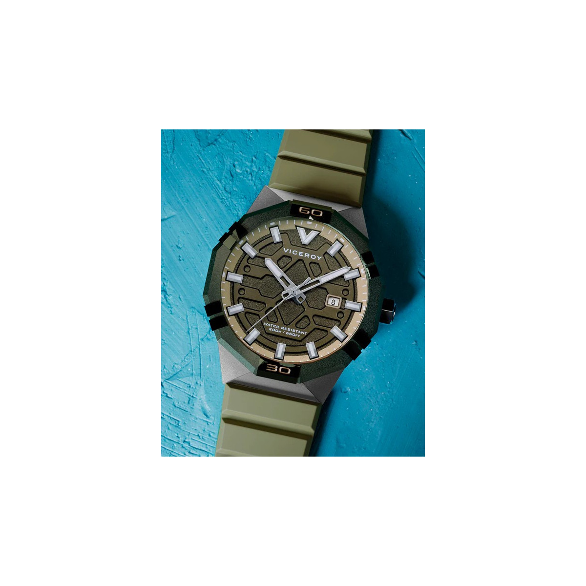 Reloj bicolor acero - verde VICEROY