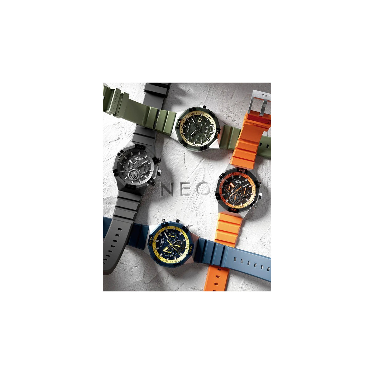 Reloj bicolor acero - verde VICEROY