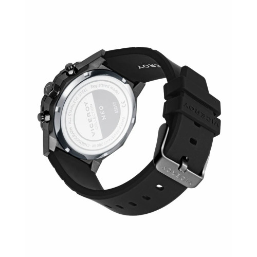 Reloj cronógrafo acero - negro VICEROY