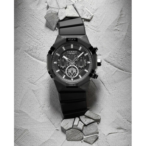 Reloj cronógrafo acero - negro VICEROY