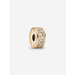 Charm de Clip Pavé TransparentePANDORA