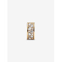 Charm de Clip Pavé TransparentePANDORA