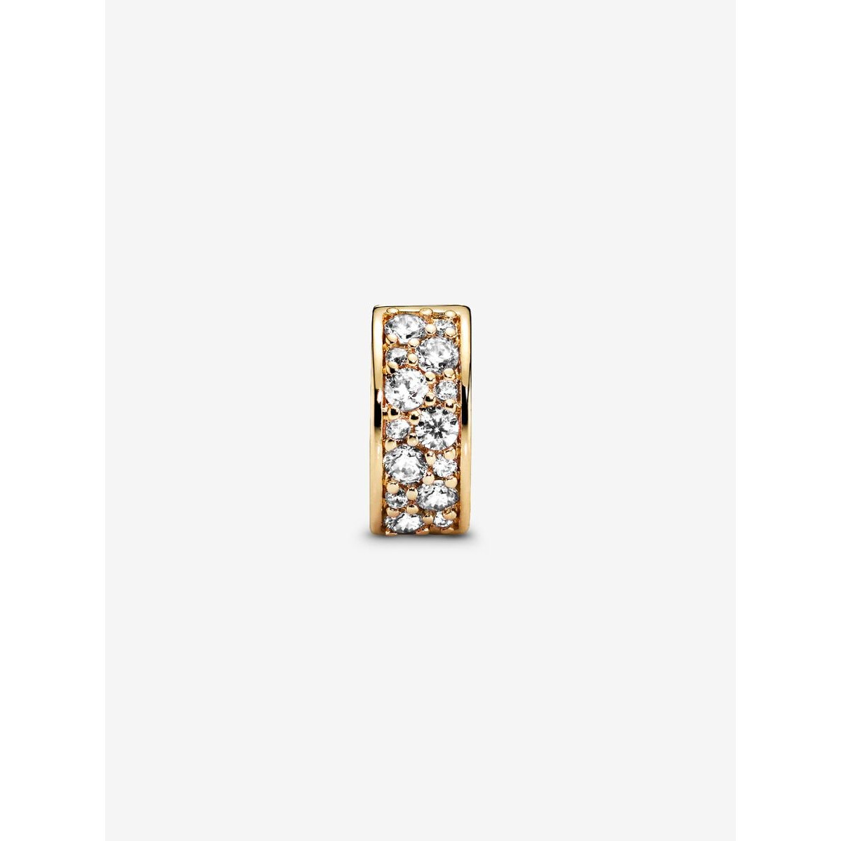 Charm de Clip Pavé TransparentePANDORA