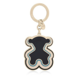 Llavero TOUS bear waves topo - dorado personalizable