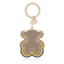 Llavero TOUS bear waves topo - dorado personalizable