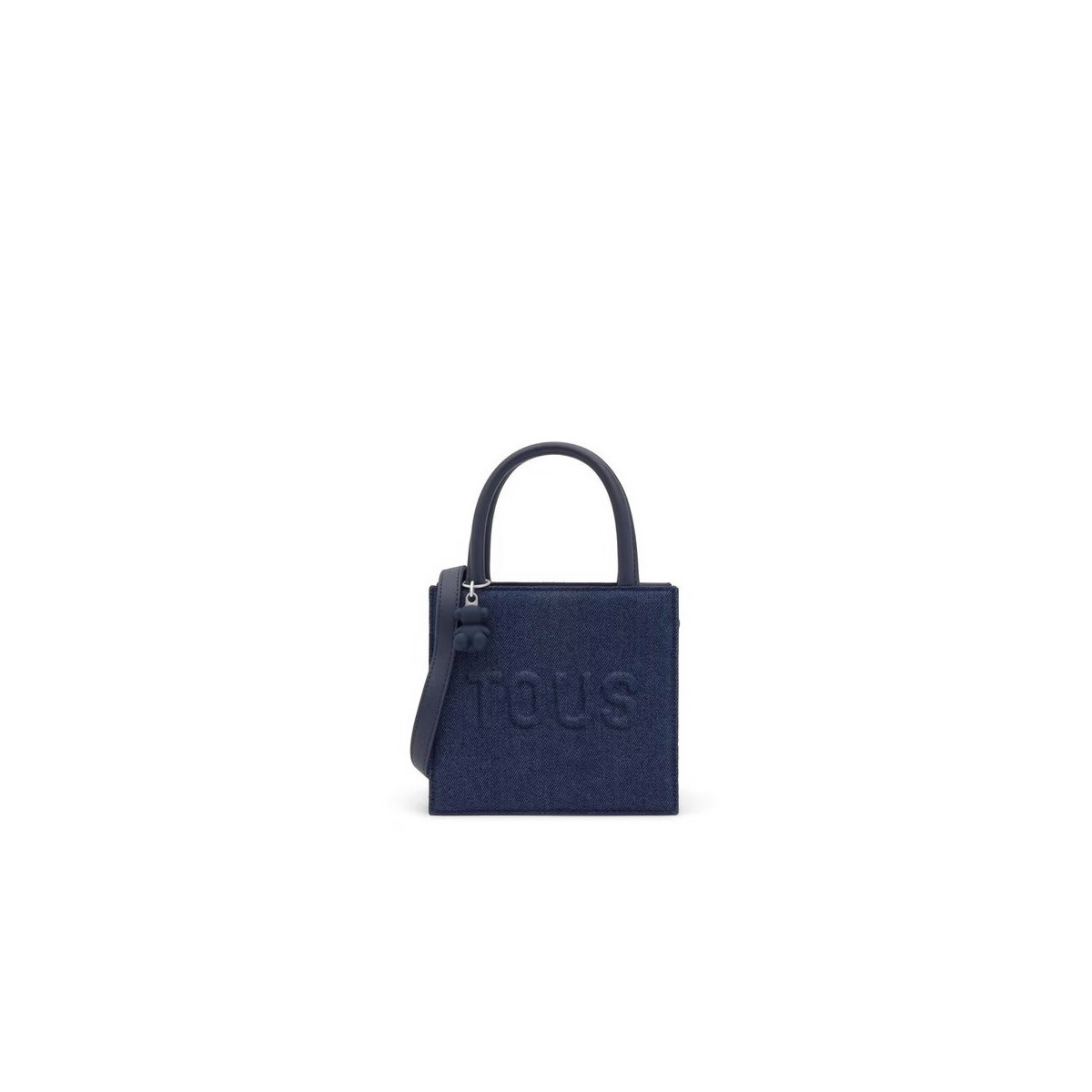 Bolso mini cube azul TOUS Brenda Denim