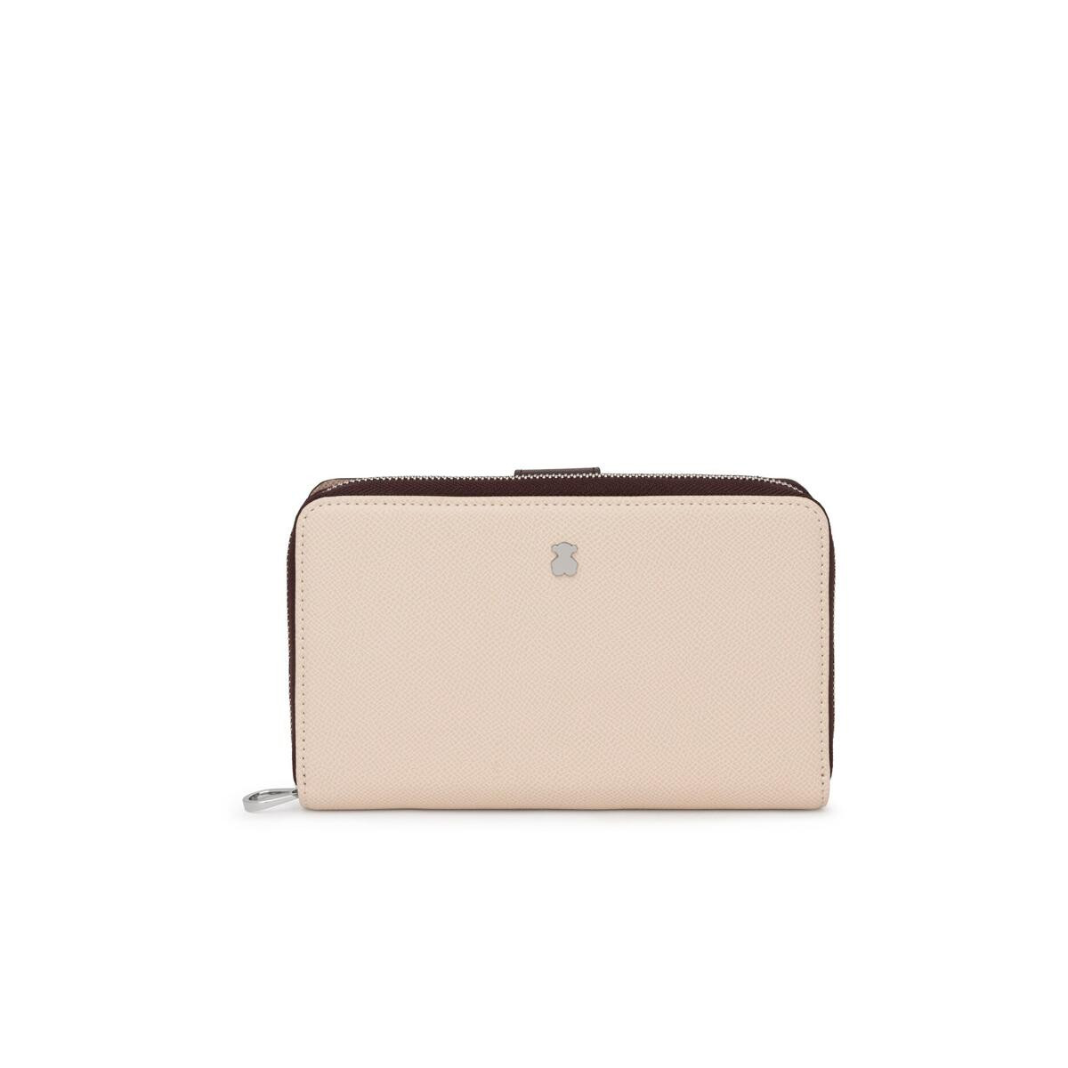 Billetera mediana TOUS New Dubai marrón y beige