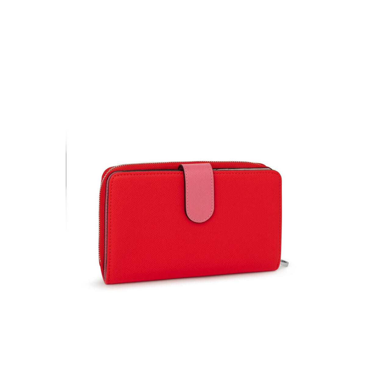 Billetera mediana roja TOUS New Dubai Saffiano