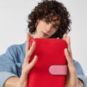 Billetera mediana roja TOUS New Dubai Saffiano