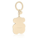 Llavero TOUS bear waves topo - dorado personalizable