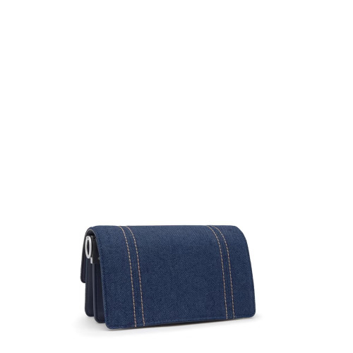 Bandolera pequeña azul TOUS Audree denim