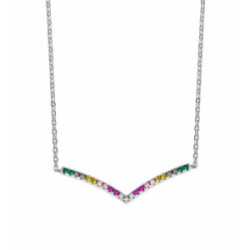 Collar multicolor LOTUS SILVER