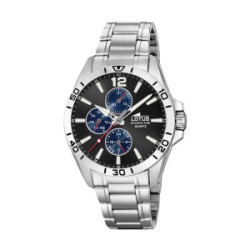 Reloj multifunción esfera gris LOTUS