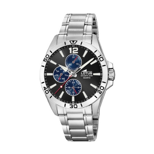 Reloj multifunción esfera gris LOTUS
