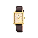 Reloj cuadrado mujer dorado LOTUS