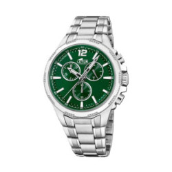 Reloj hombre verde cronógrafo LOTUS