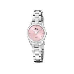 Set reloj y pulsera esfera rosa mujer LOTUS