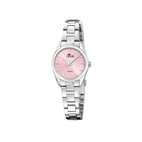 Set reloj y pulsera esfera rosa mujer LOTUS