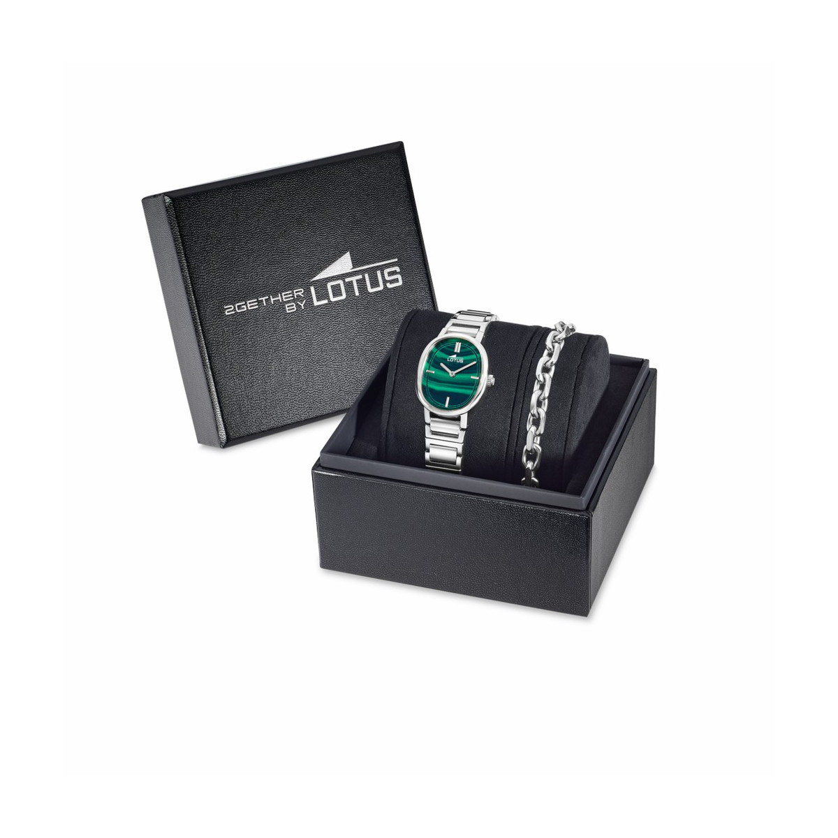 Reloj set de reloj y pulsera acero LOTUS