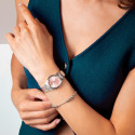Set reloj y pulsera esfera rosa mujer LOTUS