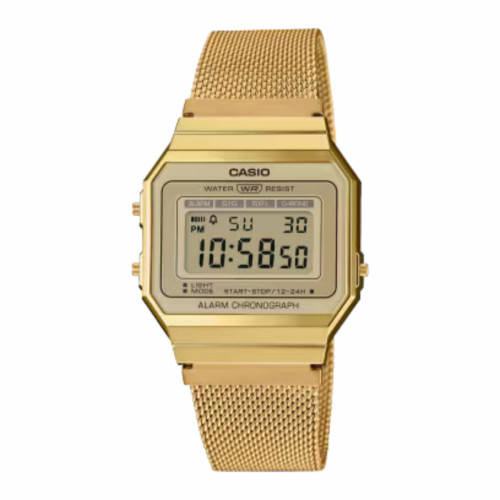 Reloj digital acabado oro CASIO