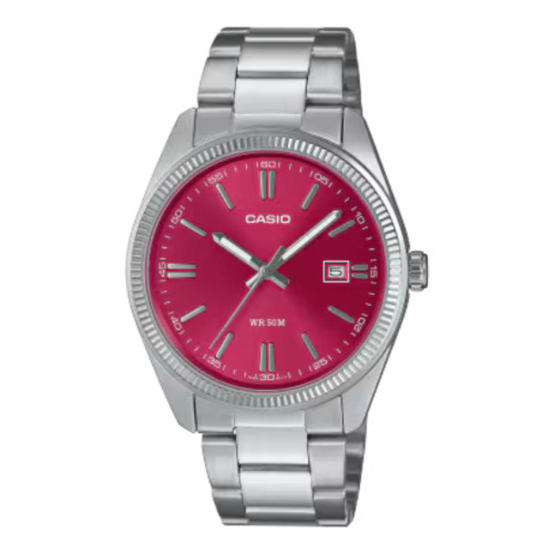 Reloj Acero Rojo MTP-1302PD-4AV CASIO