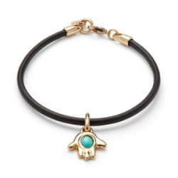 Pulsera Ser Único Mano de Fátima Dorada