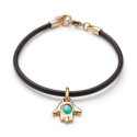 Pulsera Ser Único Mano de Fátima Dorada