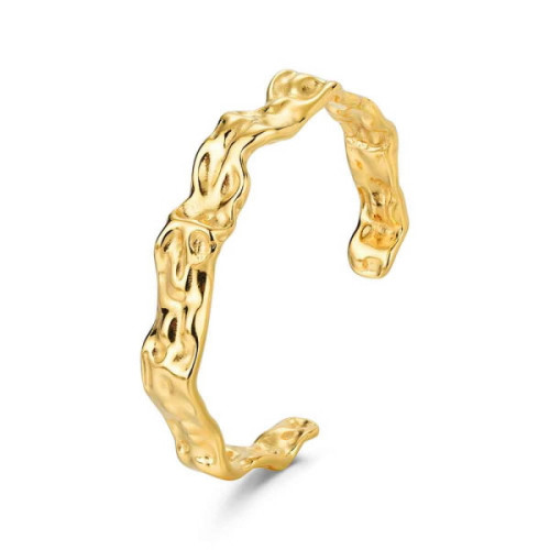 Brazalete Martelado Ondas ROCÍO MARTÍN