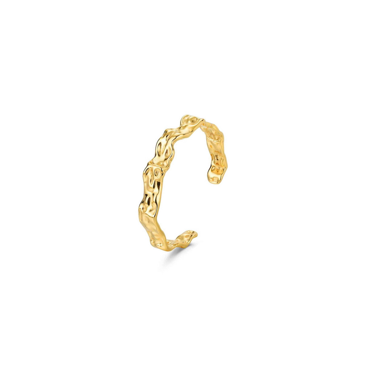 Brazalete Martelado Ondas ROCÍO MARTÍN