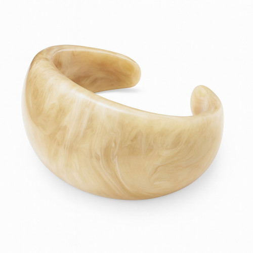 Brazalete resina marfil