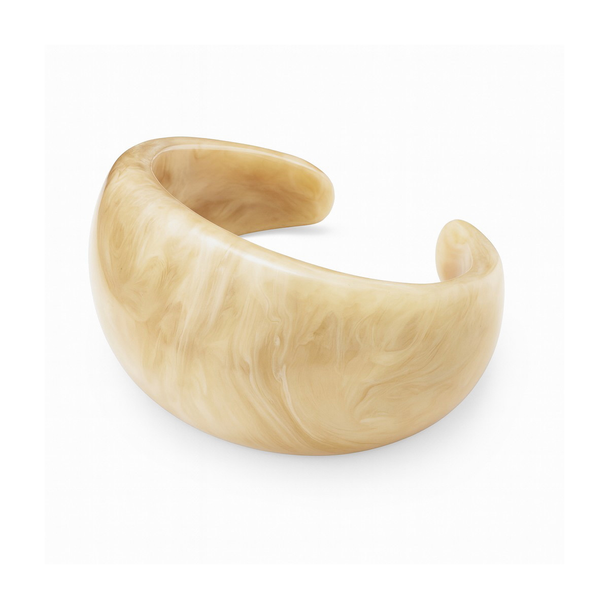 Brazalete resina marfil