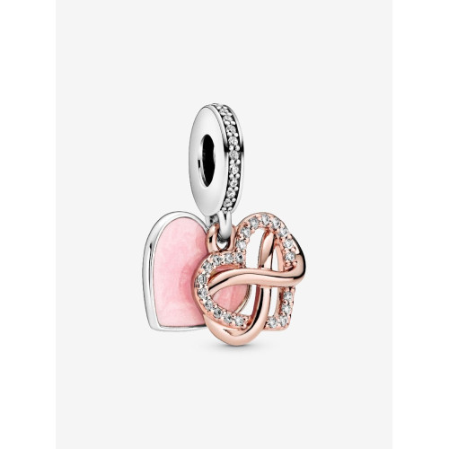 Pandora Charm Corazñon Infinito familia forever