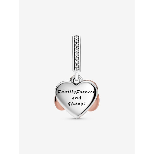 Pandora Charm Corazñon Infinito familia forever