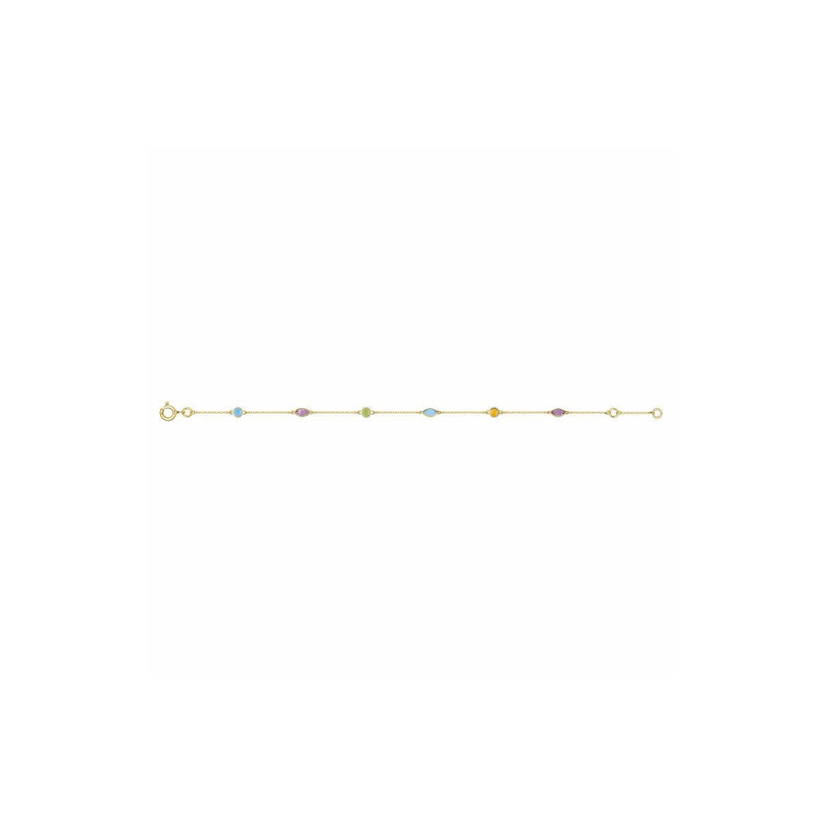 Pulsera Destellos del Alma en Oro 9K