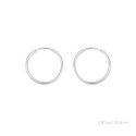 Aros Plata Lisos 18mm