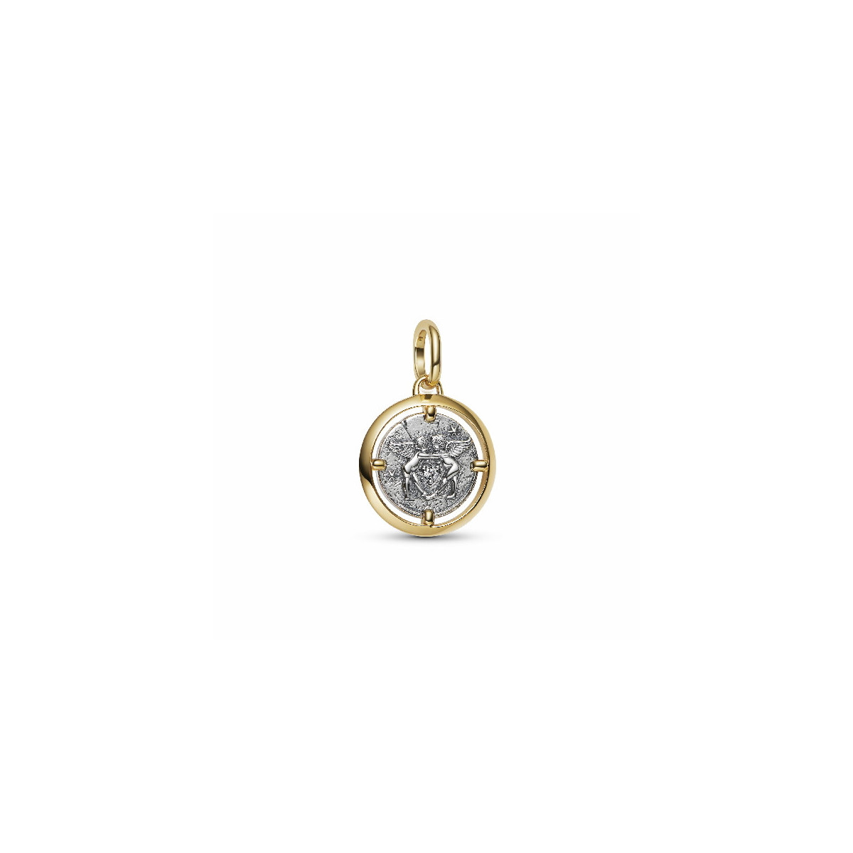 PANDORA CHARM COLG BICOLOR CIRC