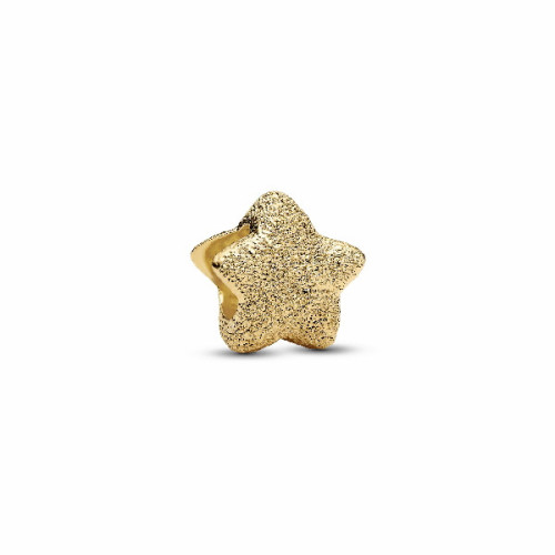 PANDORA MINI CHARM ESTRELLA DORAD TEXTUR