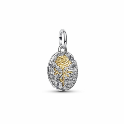 PANDORA CHARM COLGANTE ROSA BICOLOR