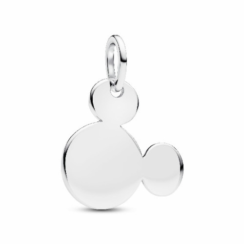 Charm Colgante Grabable Mickey Mouse de DisneyPlata de primera ley PANDORA