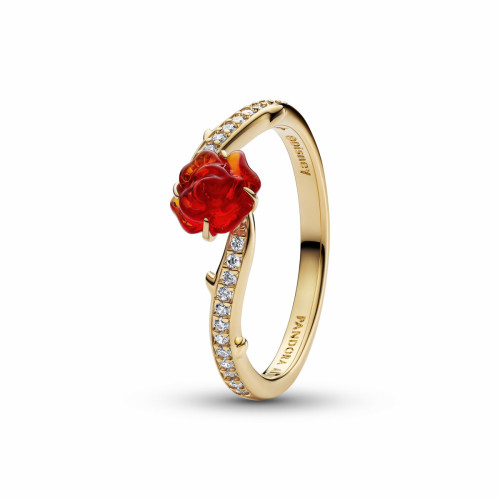 PANDORA ANILLO DISNEY BELLA CORAZ ROJ - 163984C01