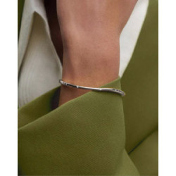 Brazalete de plata Air PDPAOLA
