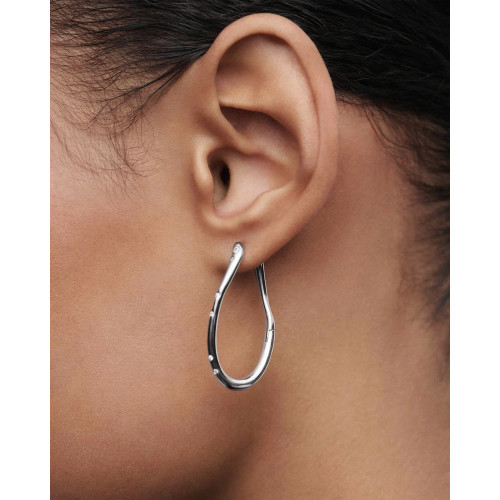 Aros de plata Air PDPAOLA