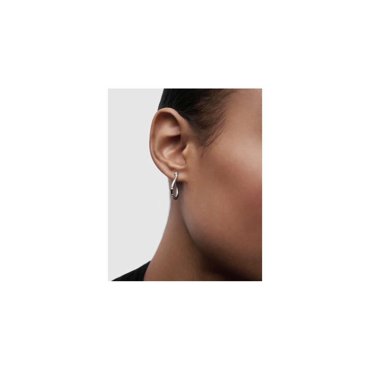 Aros de plata Air mini PDPAOLA