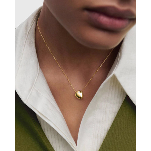 Collar de plata Wave PDPAOLA