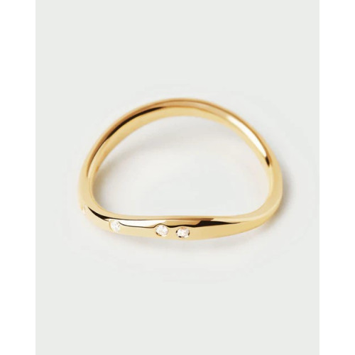 Anillo Air PDPAOLA Dorado - AN01-E59
