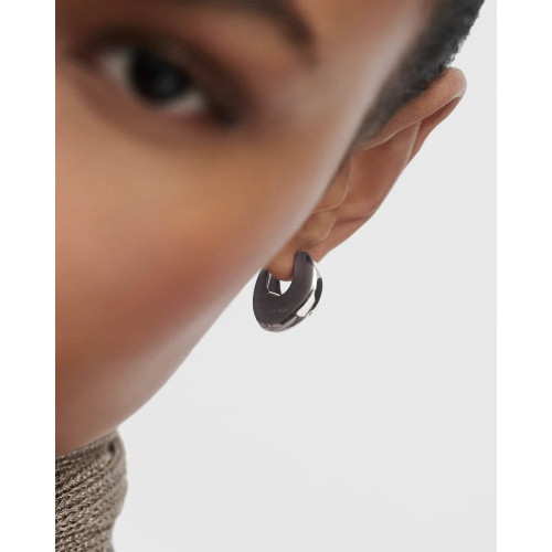 Aros de plata Wave PDPAOLA