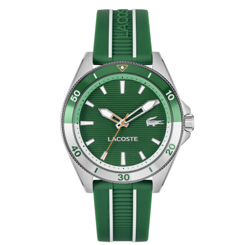 Reloj caucho verde hombre LACOSTE